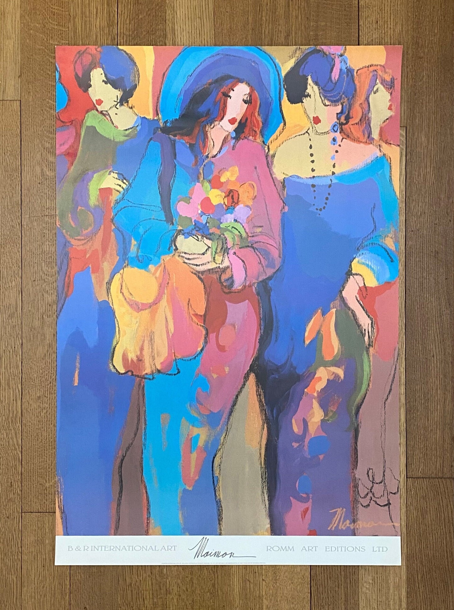 Isaac Maimon original art poster - 24.0"×36.0" (61×91.5cm)
