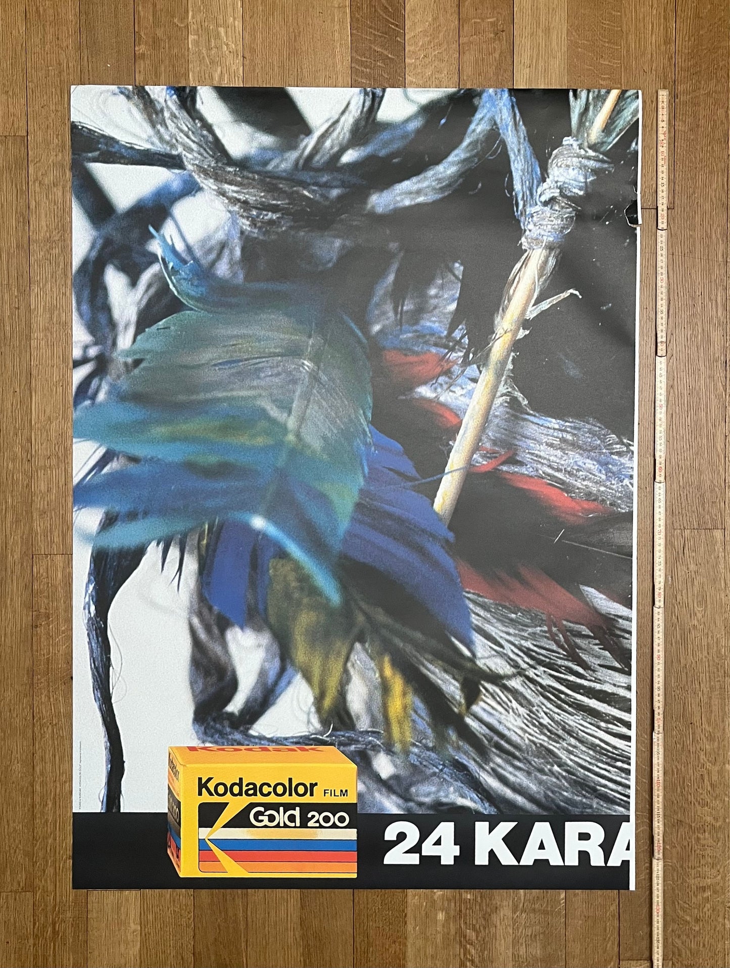 Kodacolor Gold 200 original art poster - 106.3"×50.4" (270×128cm)