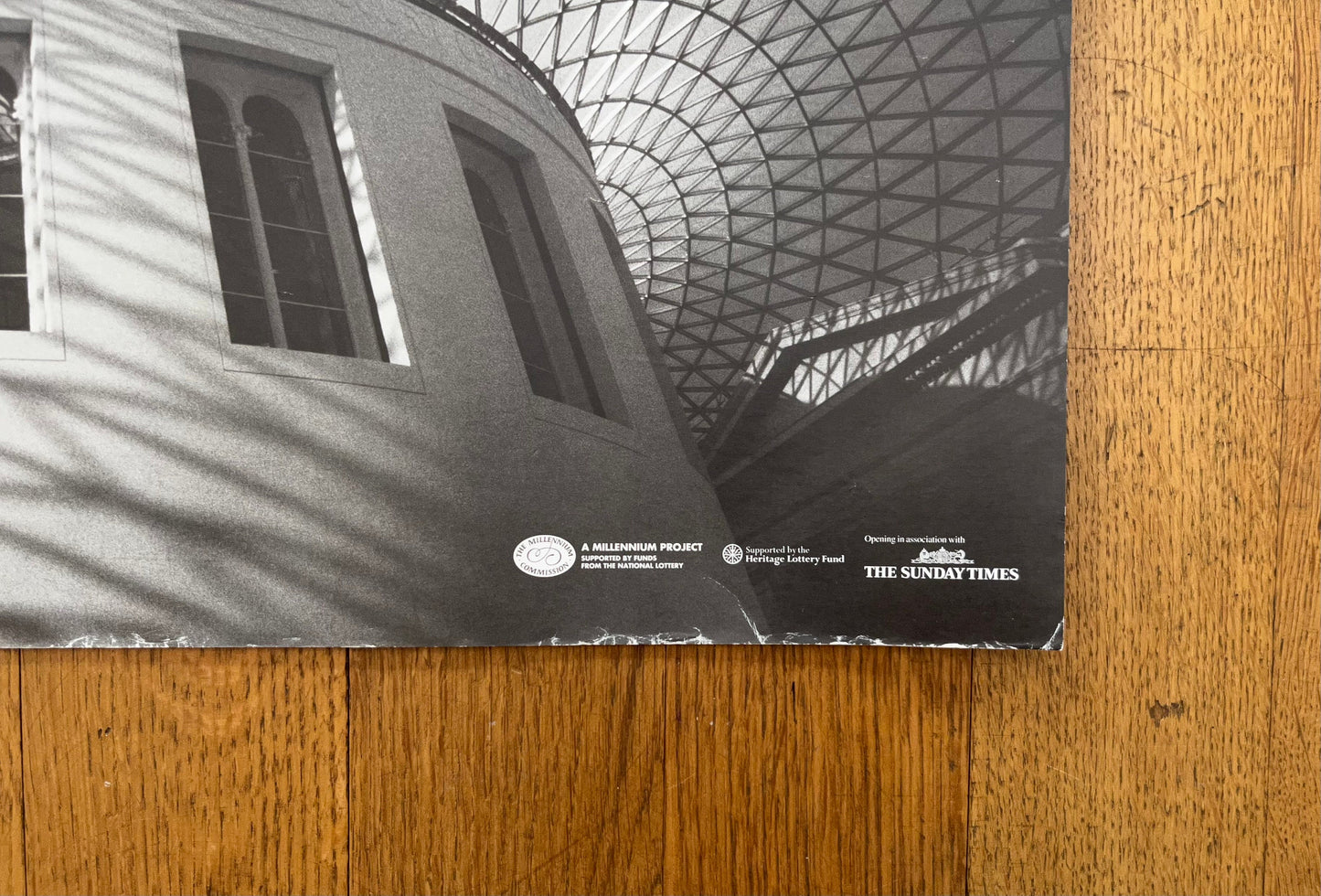 The Great Court original art poster - 23.2"×16.5" (59×42cm)