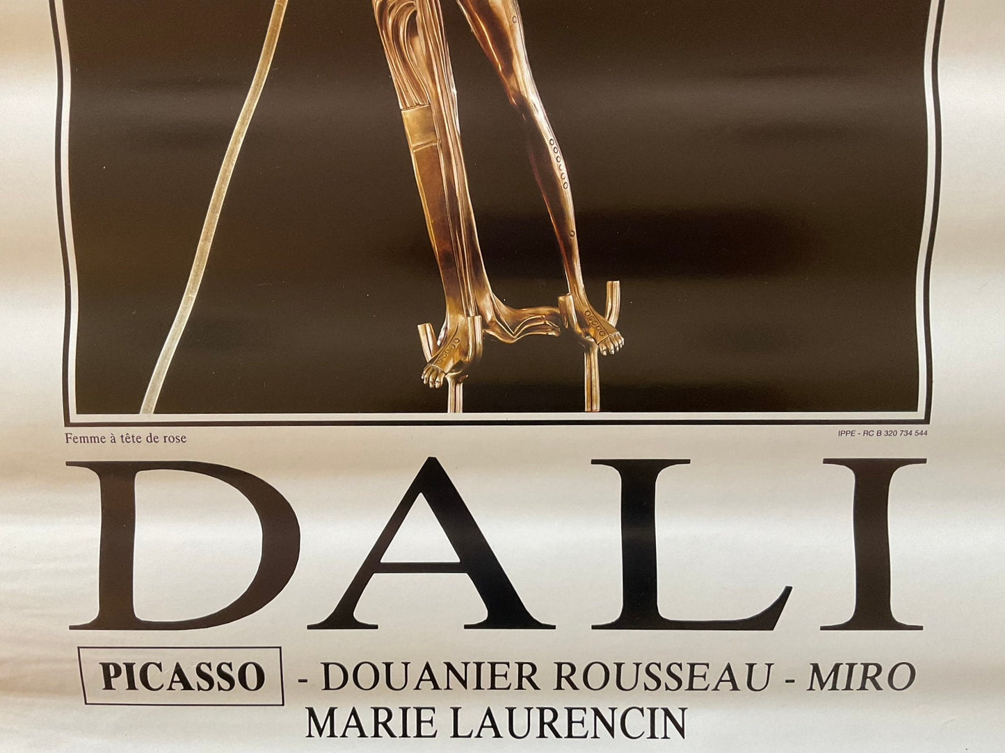 Salvador Dalí original art poster - 15.7"×23.6" (40×60cm)