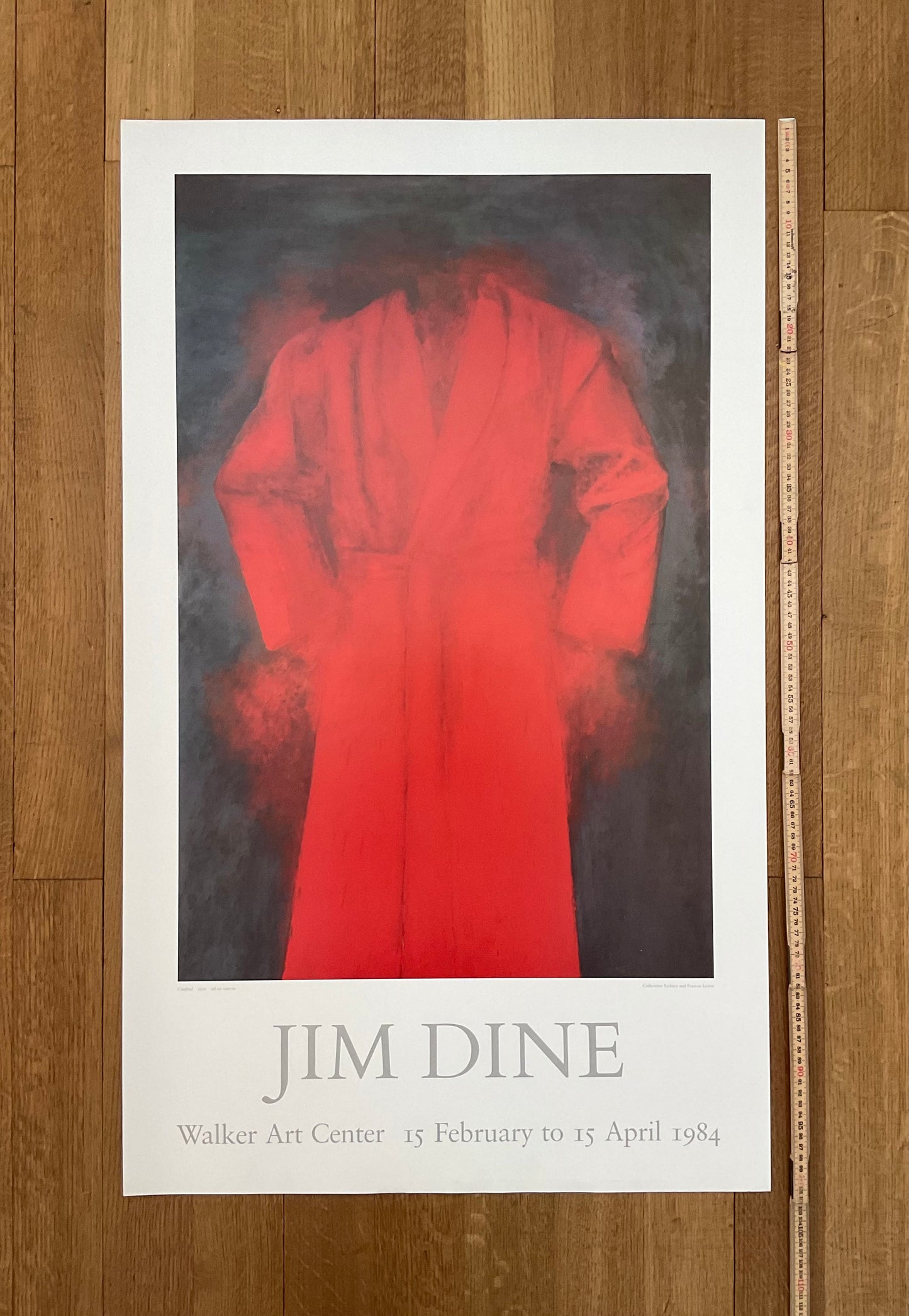 Jim Dine original art Poster - 24.0"×40.0" (61×101.5cm)