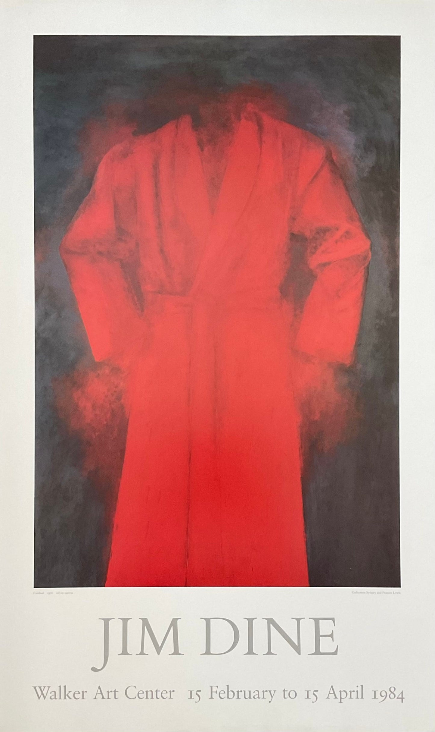 Jim Dine original art Poster - 24.0"×40.0" (61×101.5cm)