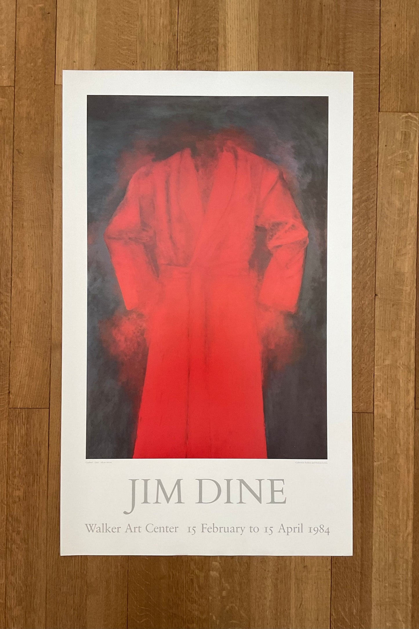 Jim Dine original art Poster - 24.0"×40.0" (61×101.5cm)