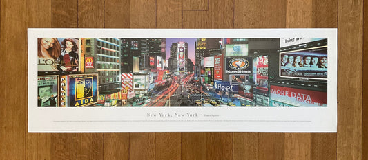 James Blakeway original photography poster - 40.0"×13.6" (101.5×34.5cm)