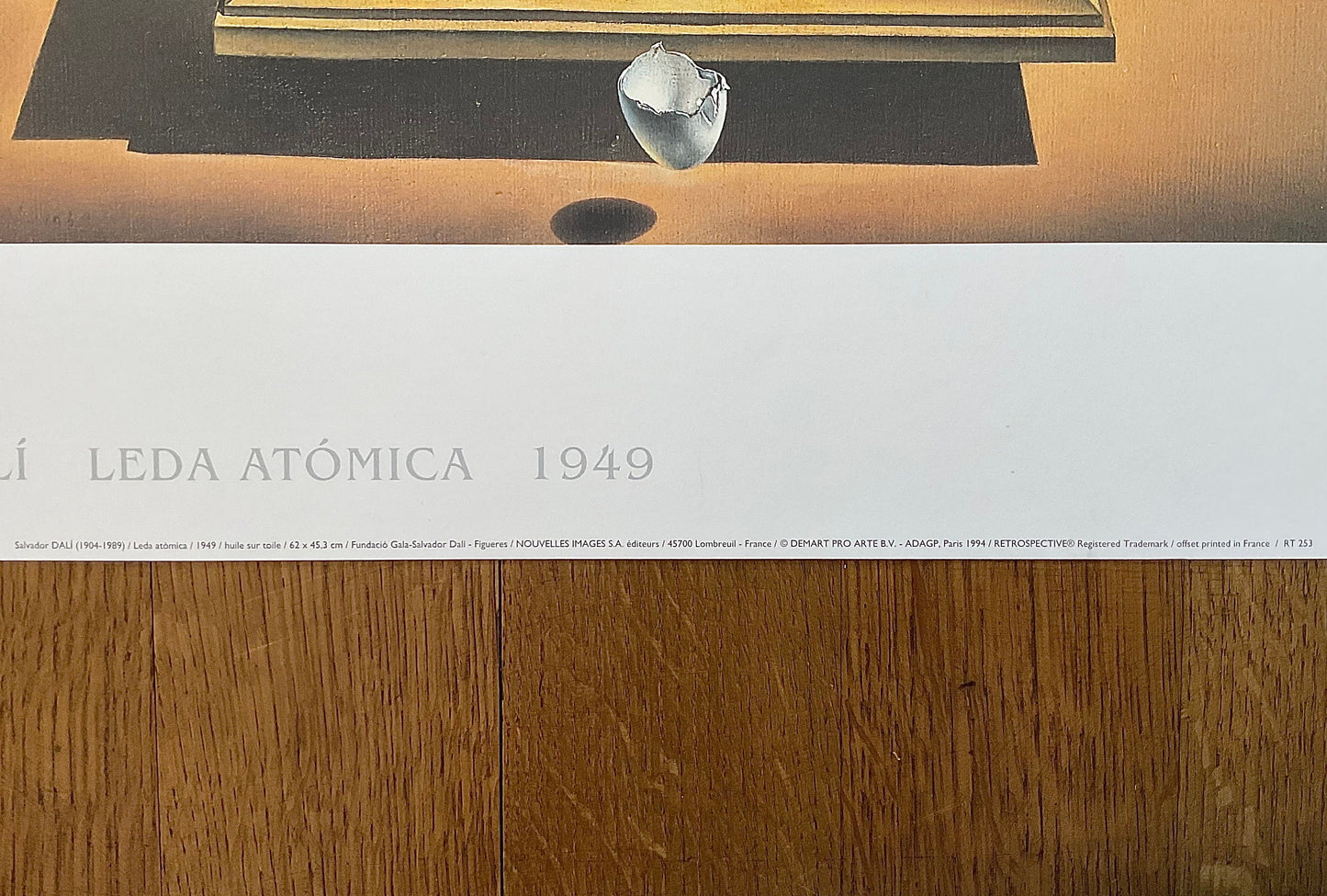 Salvador Dalí original art poster - 23.6"×31.5" (60×80cm)