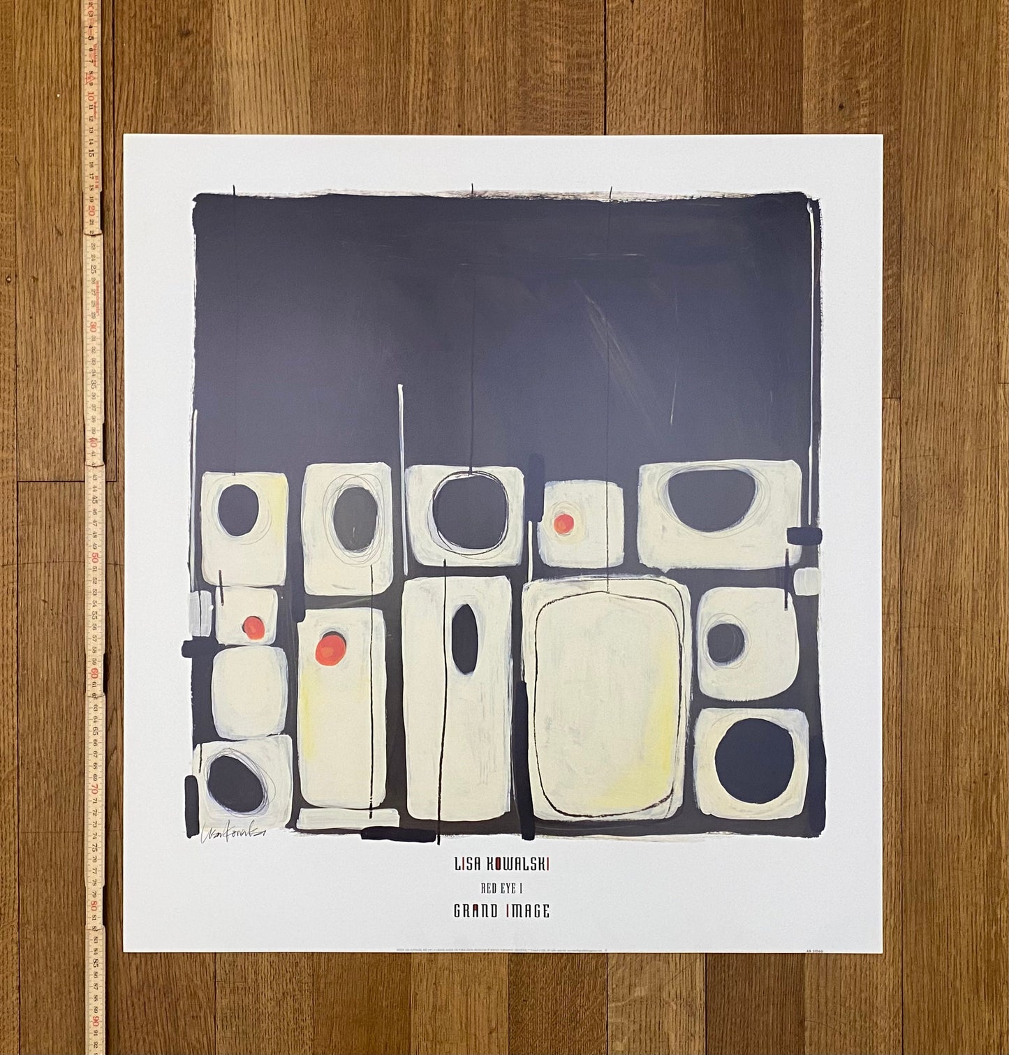 Lisa Kowalski original art poster - 26.0"×28.0" (66×71cm)