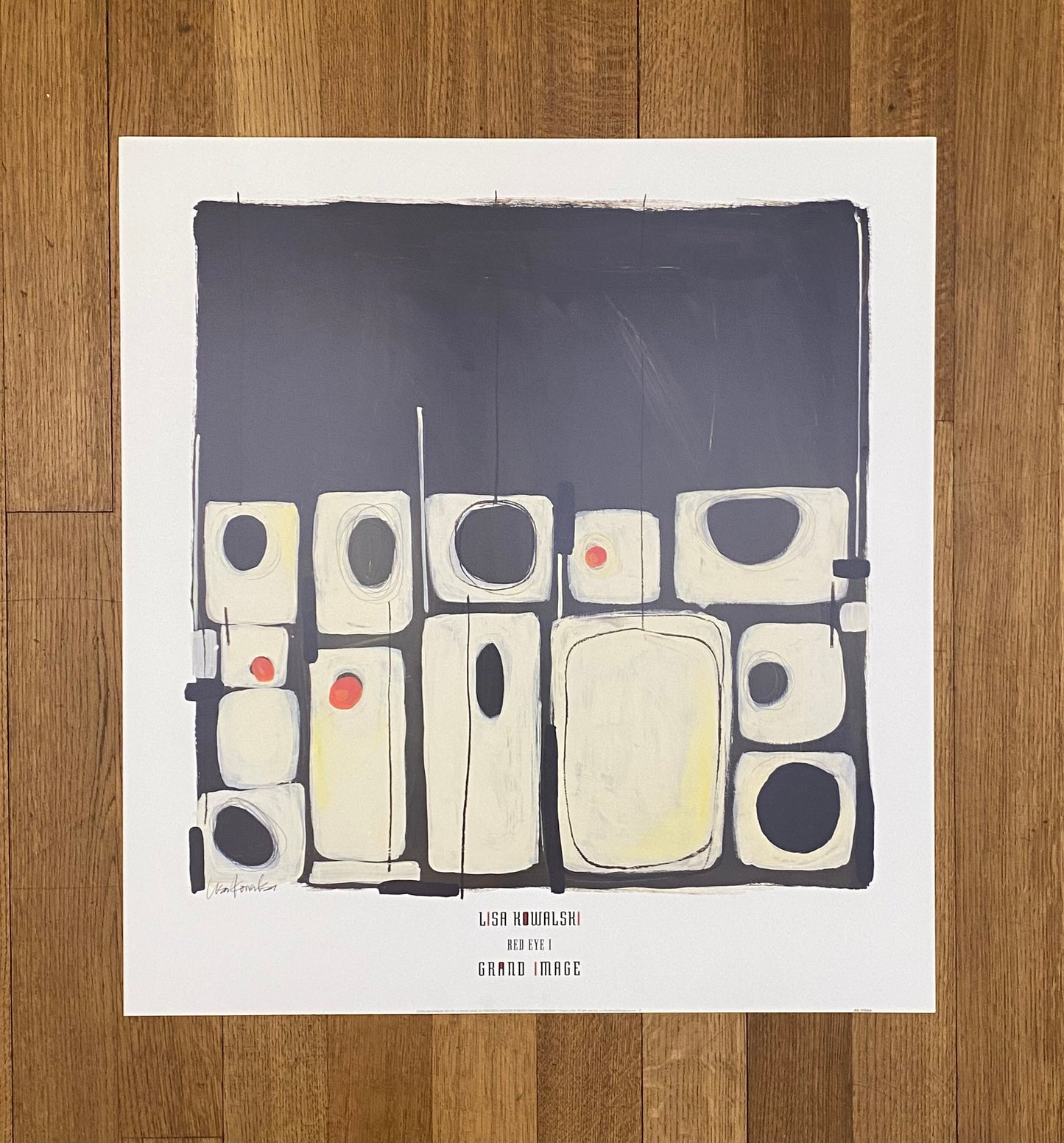 Lisa Kowalski original art poster - 26.0"×28.0" (66×71cm)