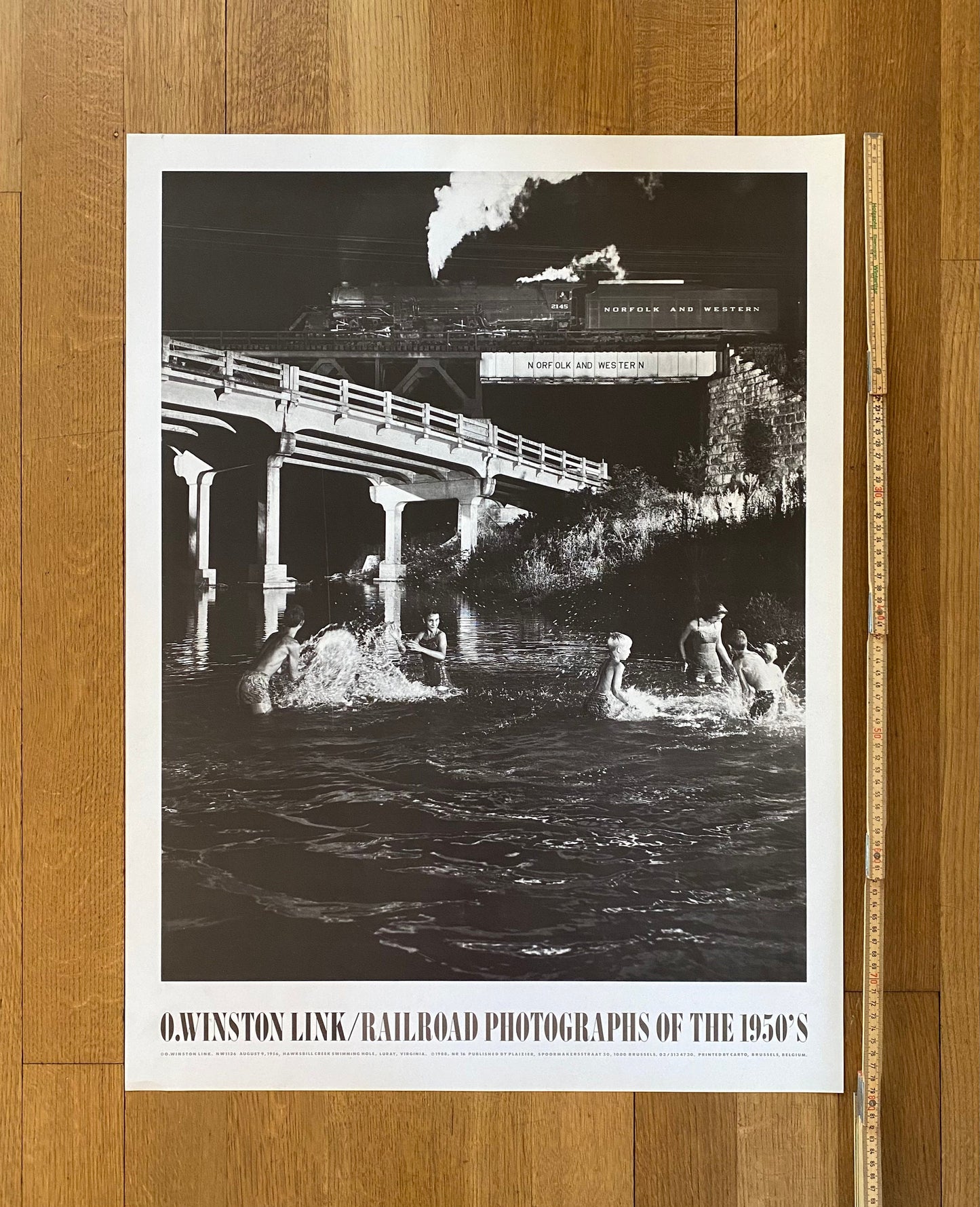 Ogle Winston Link original photography poster - 23.6"×31.5" (60×80cm)