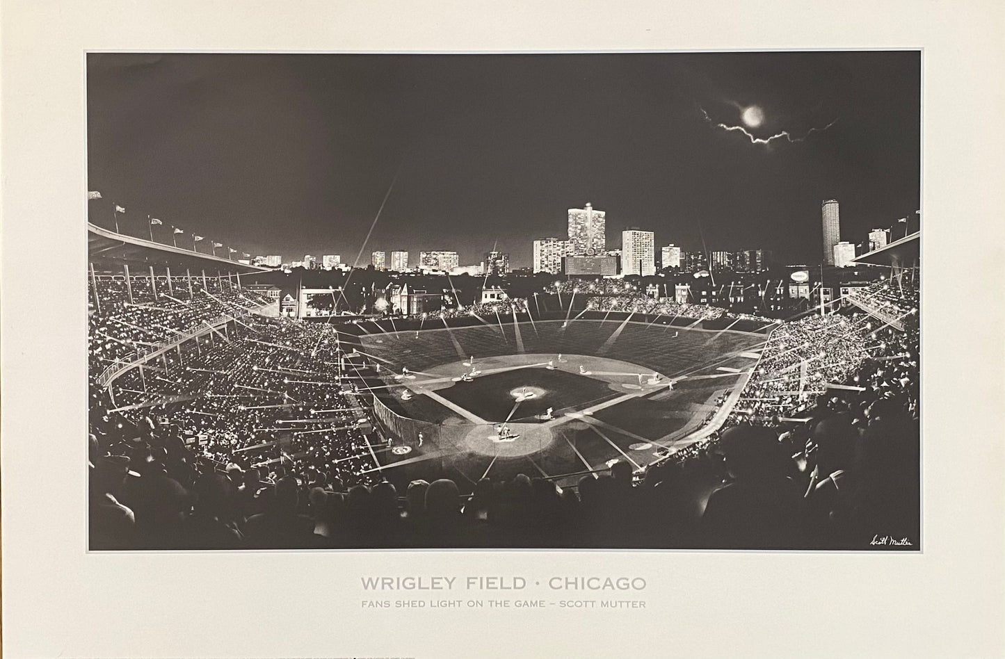 Scott Mutter original photography poster - 36.0"×24.0" (91.5×61cm)