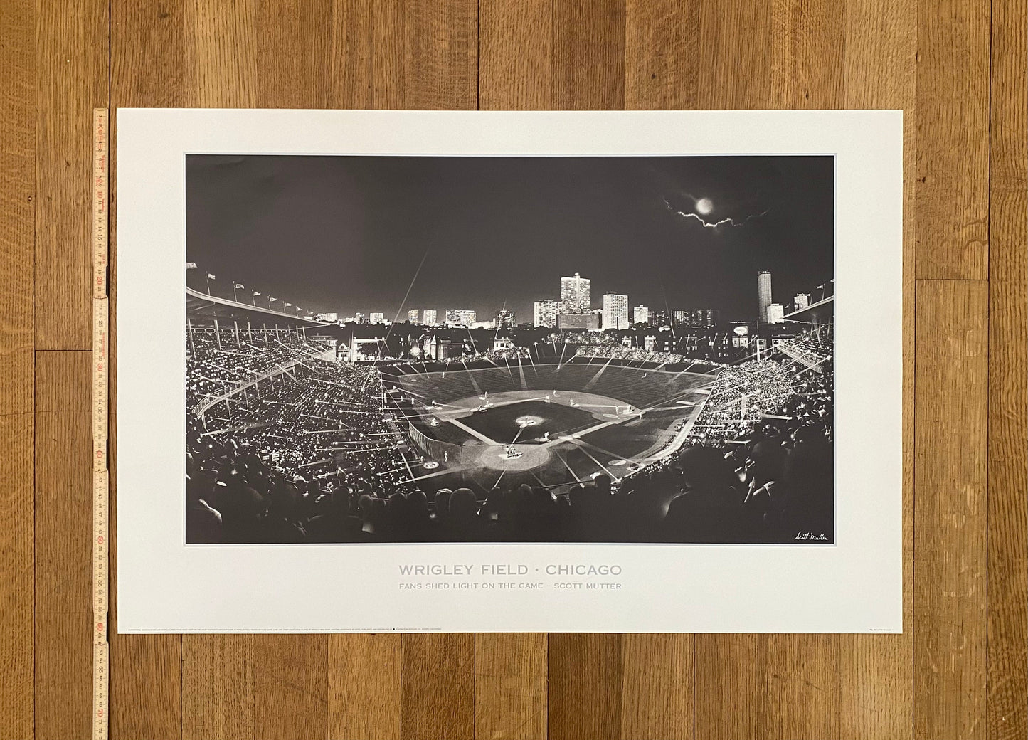 Scott Mutter original photography poster - 36.0"×24.0" (91.5×61cm)