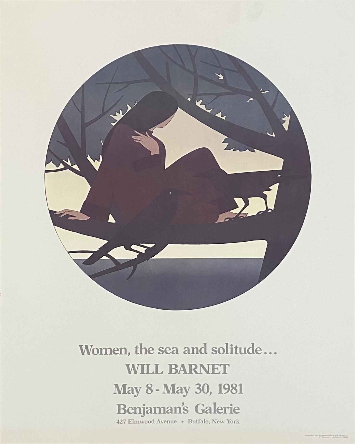 Will Barnet original art poster - 24.0"×29.9" (61×76cm)