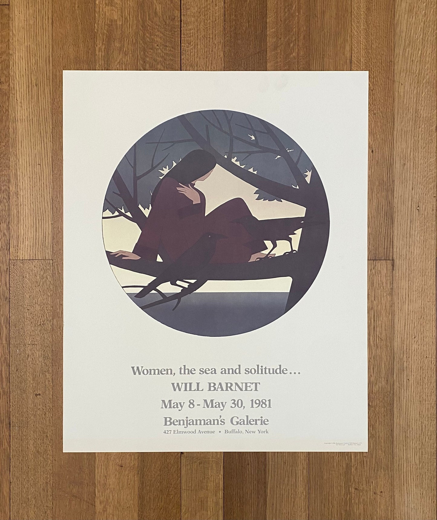 Will Barnet original art poster - 24.0"×29.9" (61×76cm)