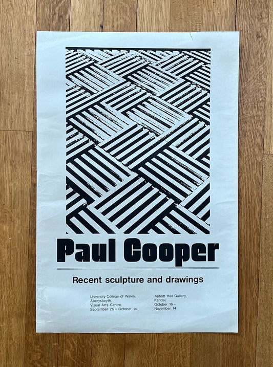 Paul Cooper original art poster - 20.5"×30.7" (52×78cm)