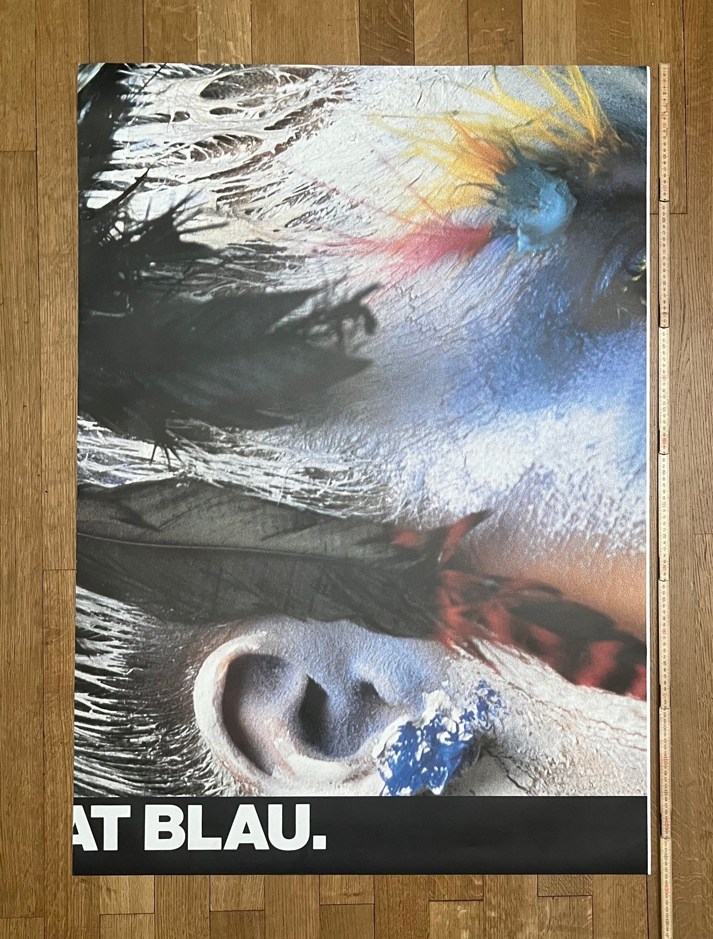 Kodacolor Gold 200 original art poster - 106.3"×50.4" (270×128cm)