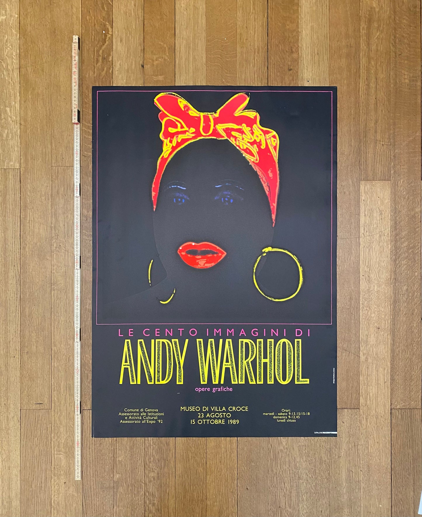 Andy Warhol original art Poster - 26.8"×38.2" (68×97cm)