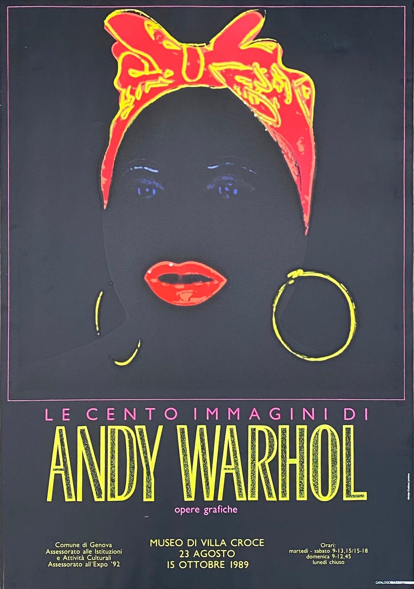 Andy Warhol original art Poster - 26.8"×38.2" (68×97cm)