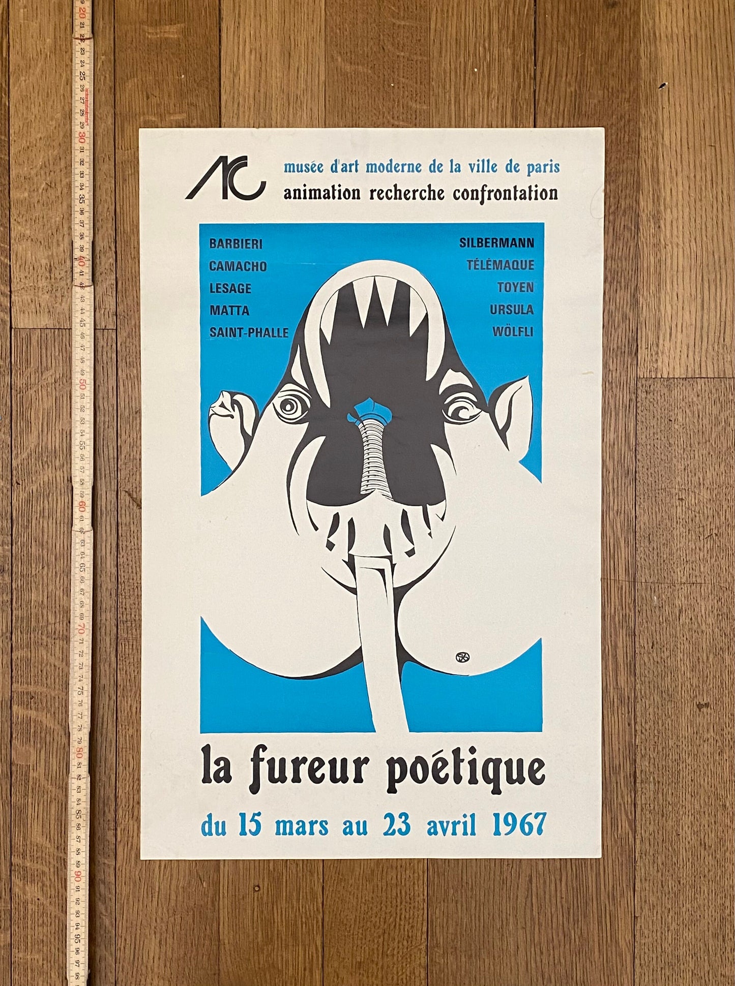 Eugenio Barbieri original art poster - 15.0"×23.6" (38×60cm)