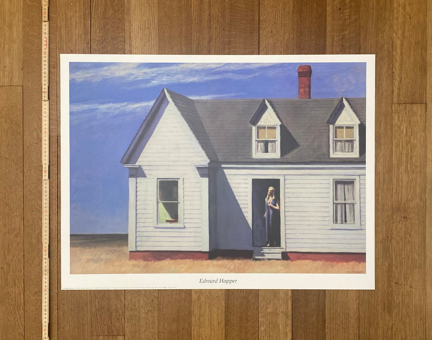 Edward Hopper original art poster - 31.5"×23.6" (80×60cm)
