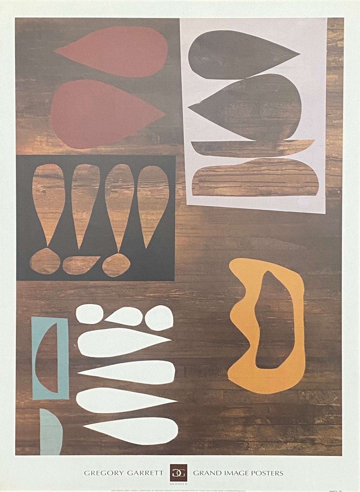 Gregory Garrett original art poster - 20.1"×27.0" (51×68.5cm)