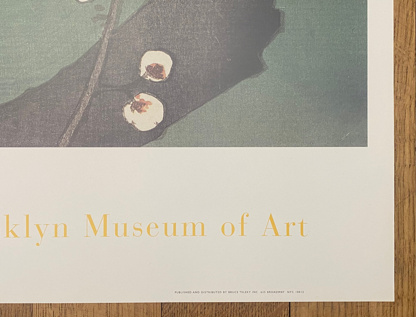 Hiroshige art exhibition poster - 22.0"×35.8" (56×91cm)