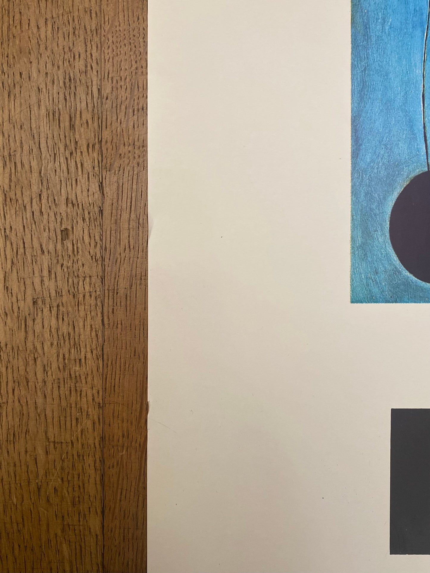 Miro original art poster - 18.9"×27.2" (48×69cm)