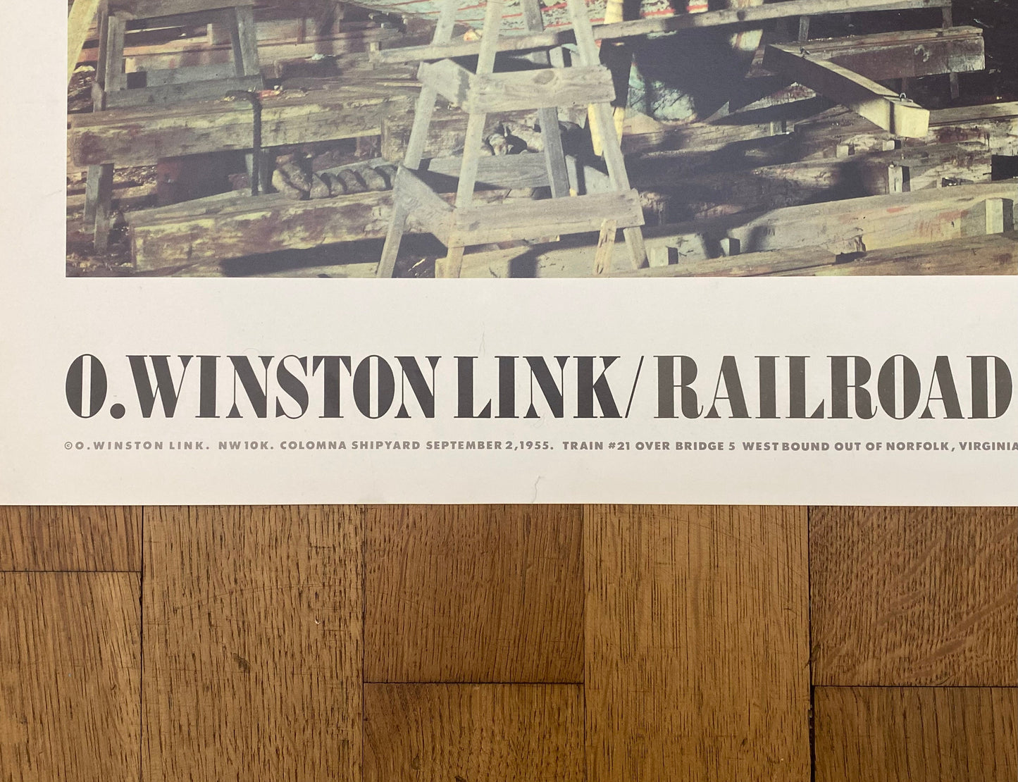 Ogle Winston Link original photography poster - 31.3"×27.6" (79.5×70cm)