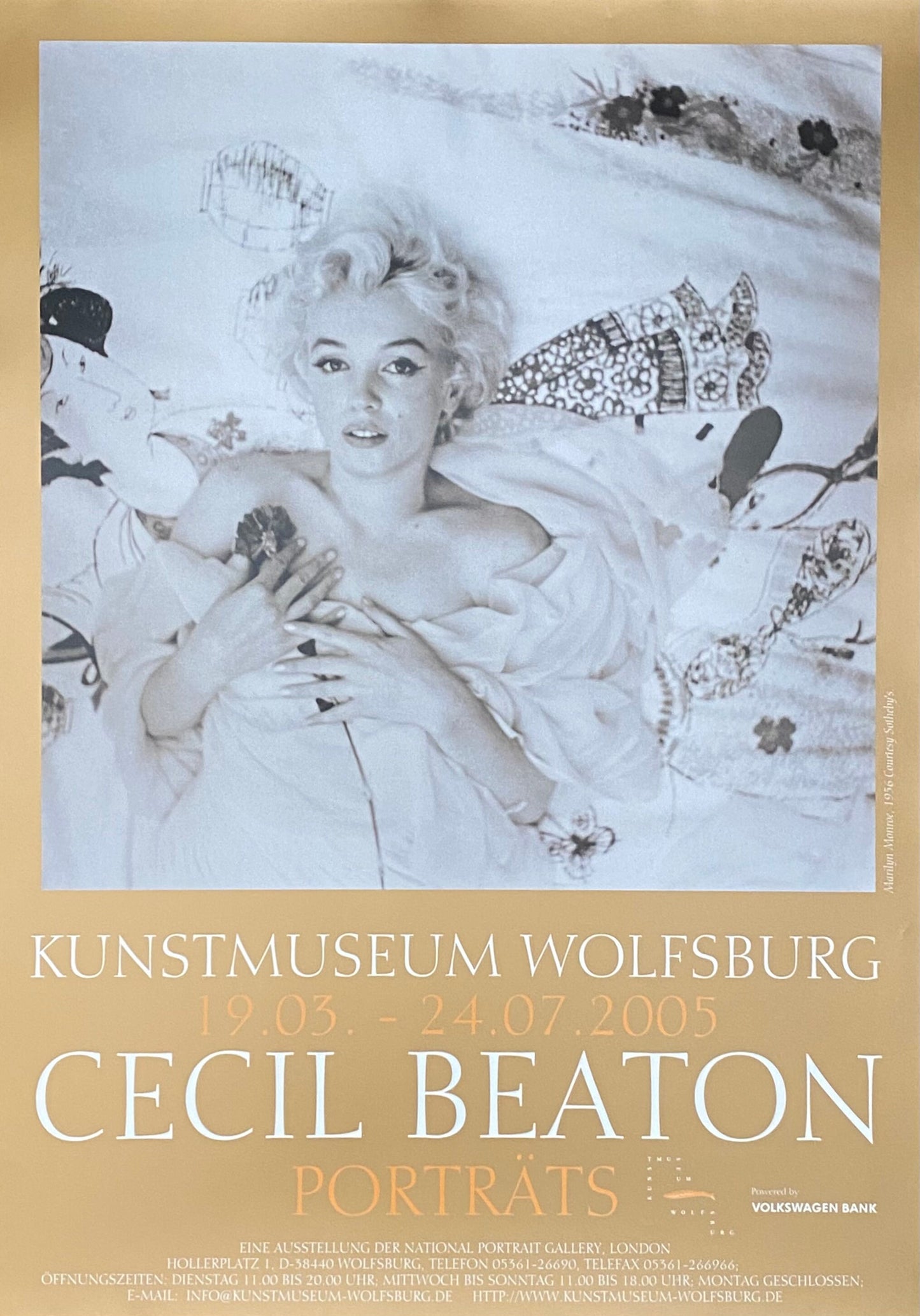 Cecil Beaton original photography poster - 23.4"×33.1" (59.5×84cm)