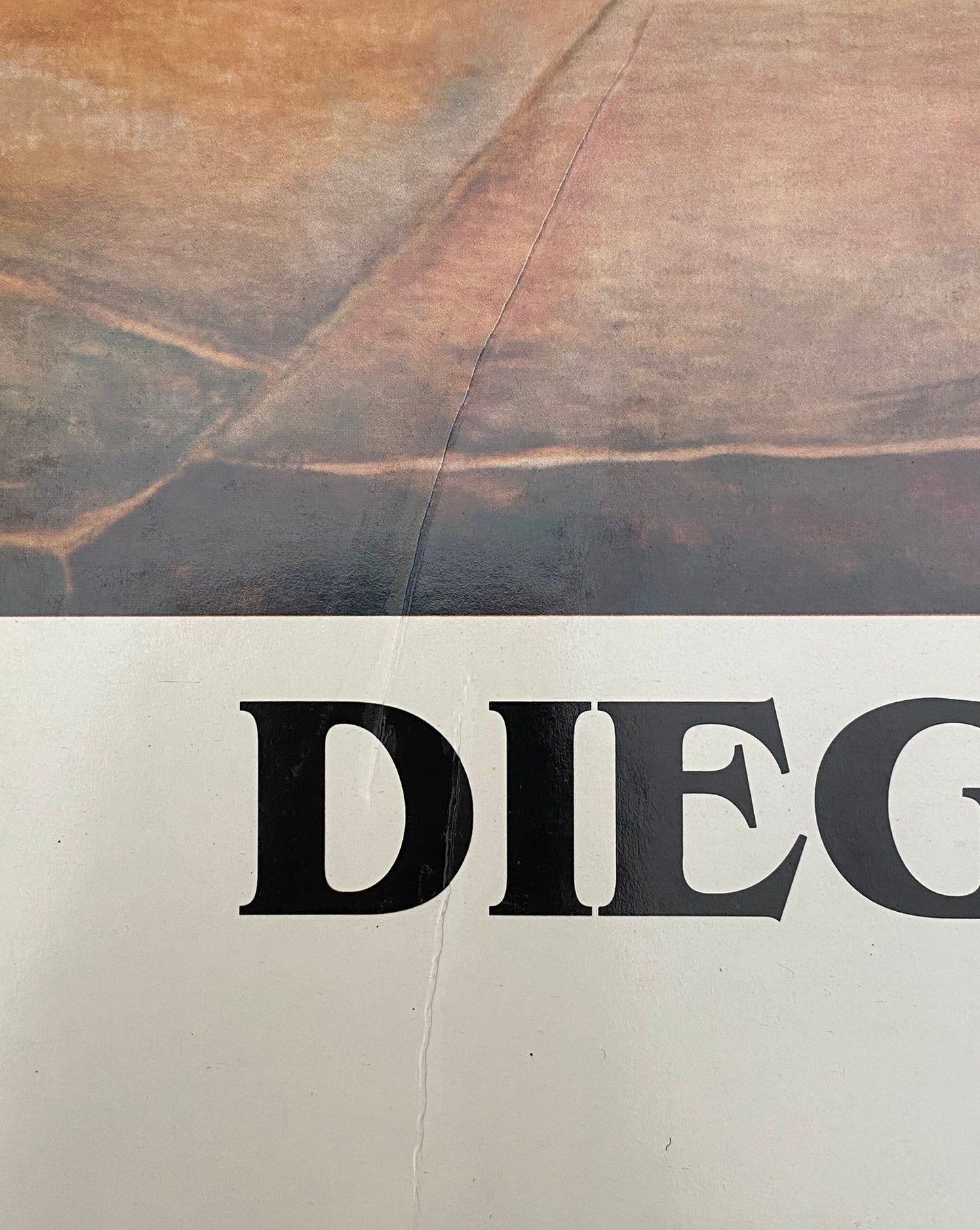 Diego Rivera art exhibition poster - 36.4"×25.8" (92.5×65.5cm)