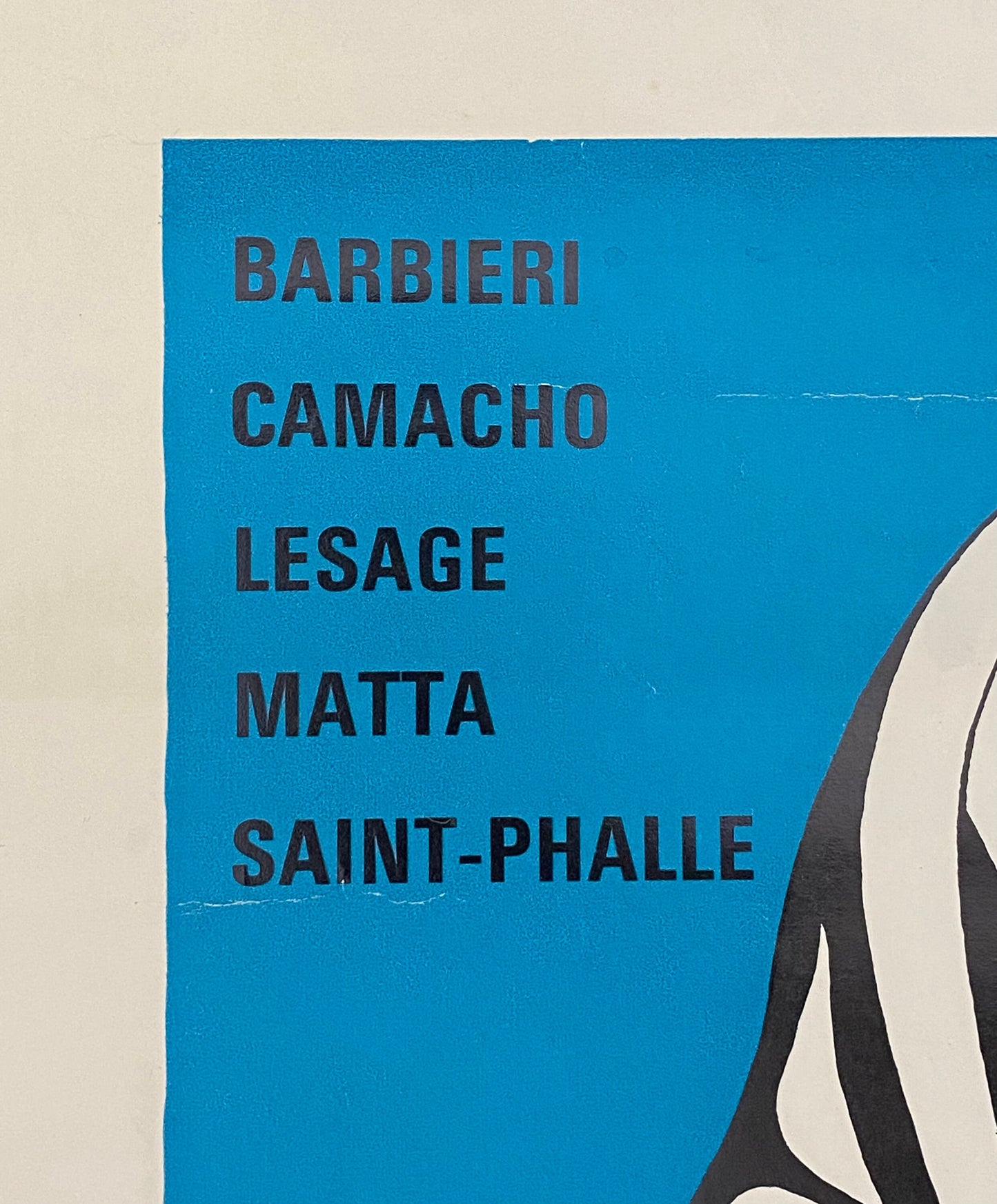 Eugenio Barbieri original art poster - 15.0"×23.6" (38×60cm)