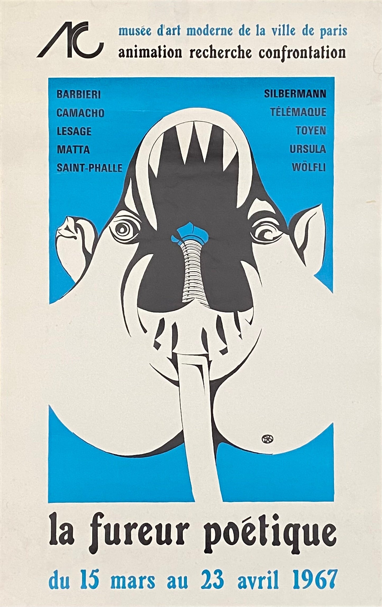 Eugenio Barbieri original art poster - 15.0"×23.6" (38×60cm)