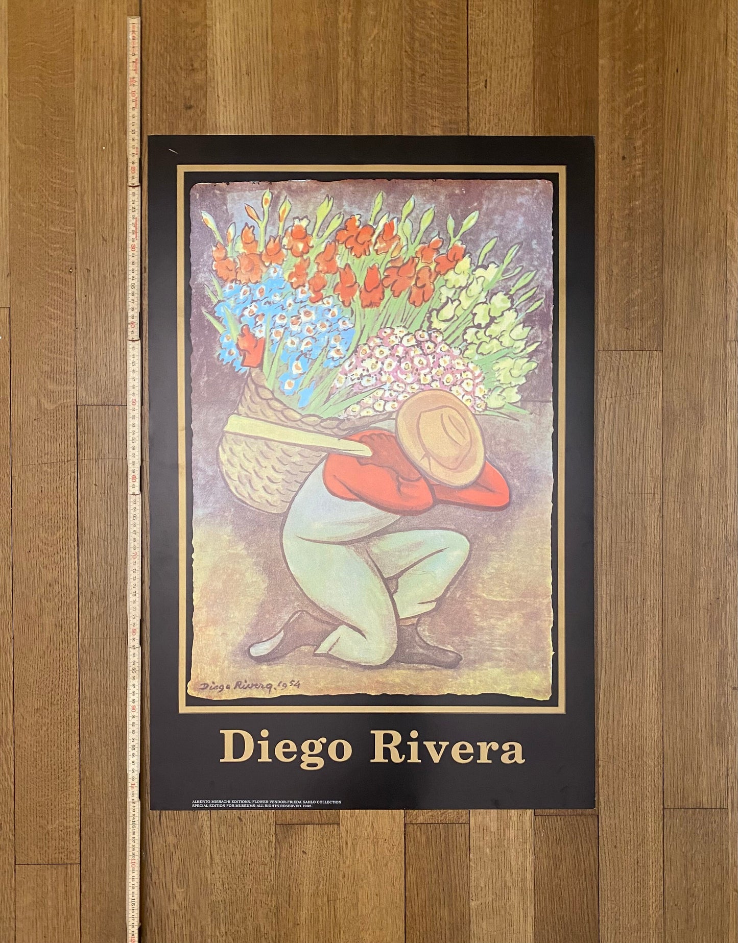 Diego Rivera original art poster - 23.0"×34.6" (58.5×88cm)