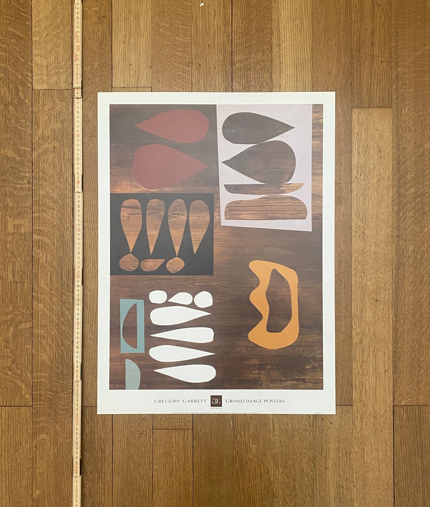 Gregory Garrett original art poster - 20.1"×27.0" (51×68.5cm)