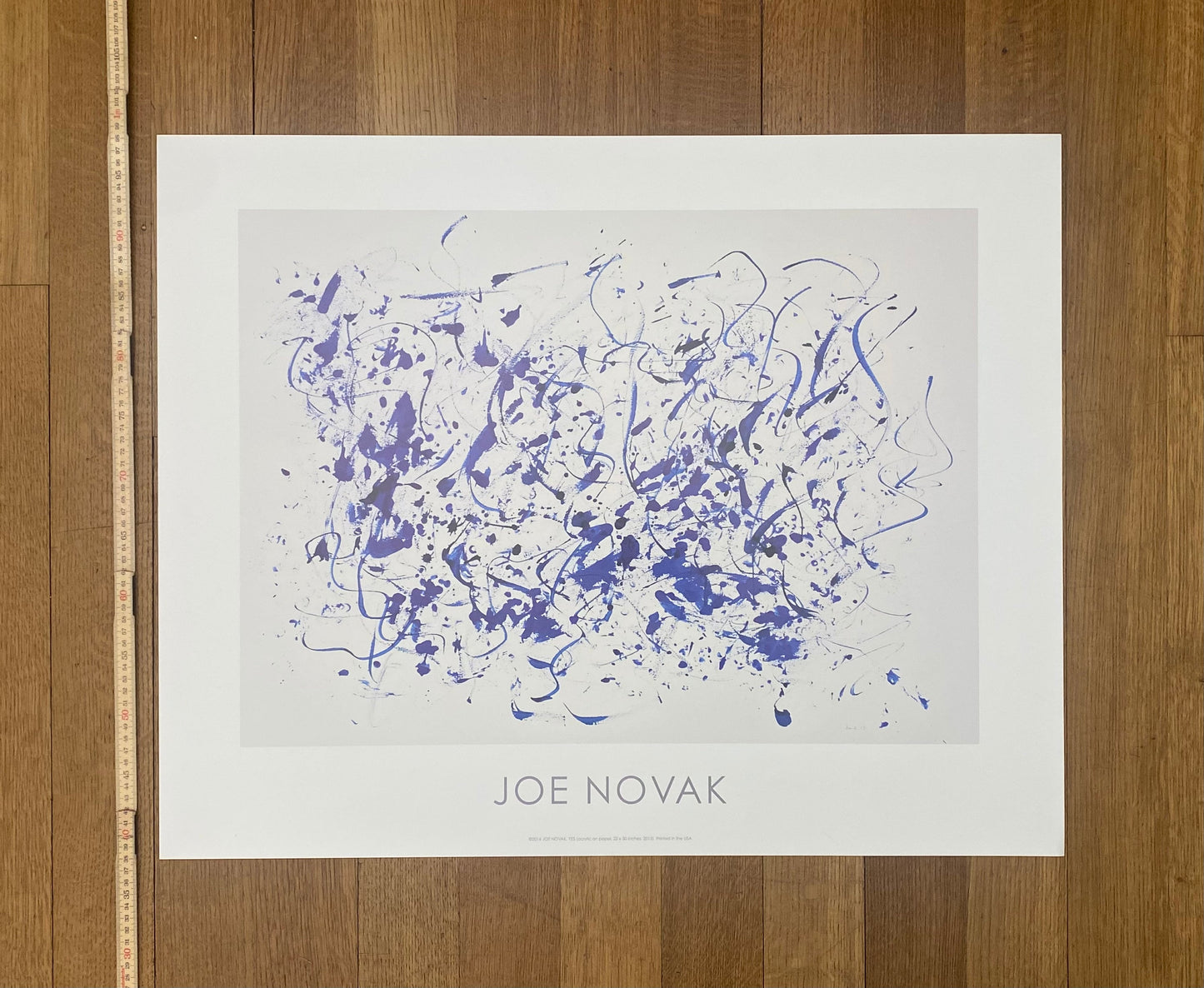 Joe Novak original art poster - 29.9"×24.0" (76×61cm)