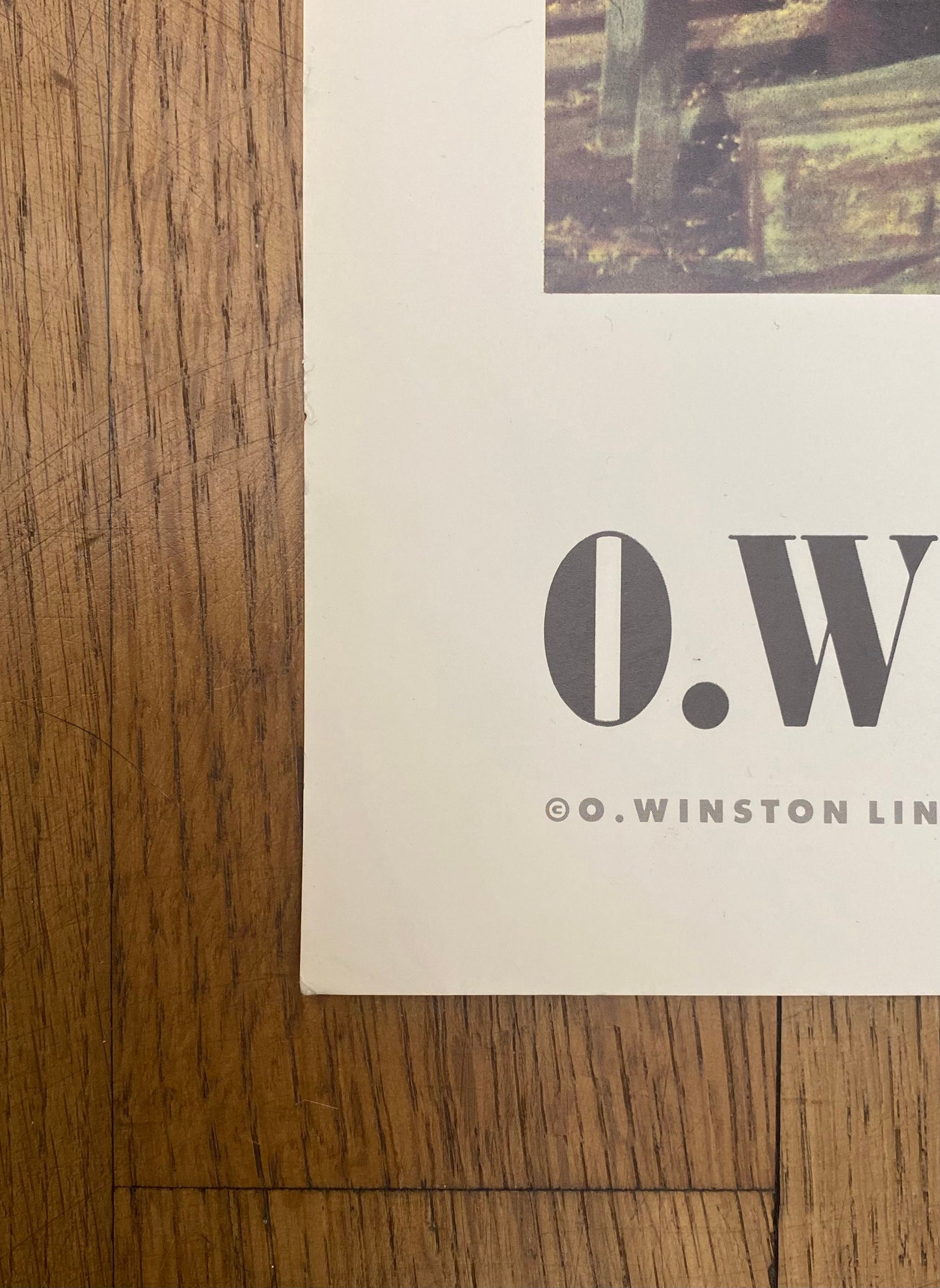Ogle Winston Link original photography poster - 31.3"×27.6" (79.5×70cm)