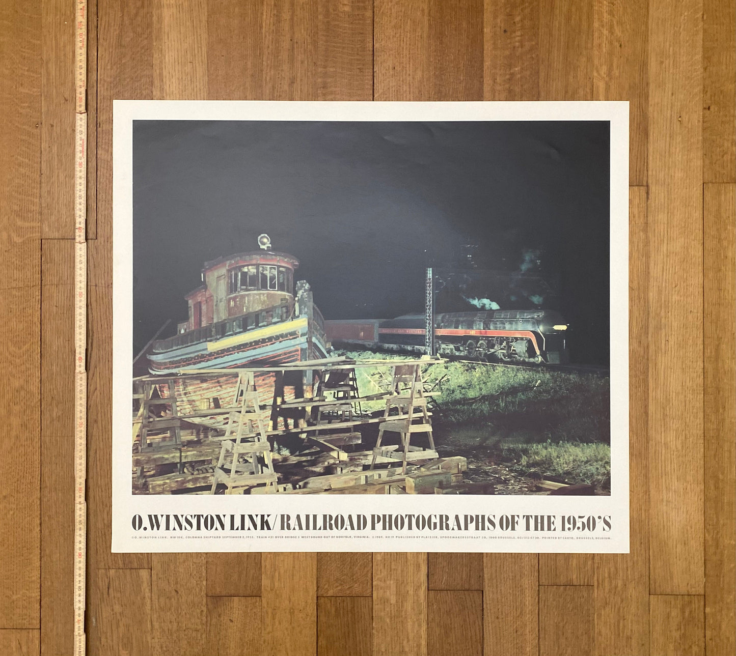 Ogle Winston Link original photography poster - 31.3"×27.6" (79.5×70cm)
