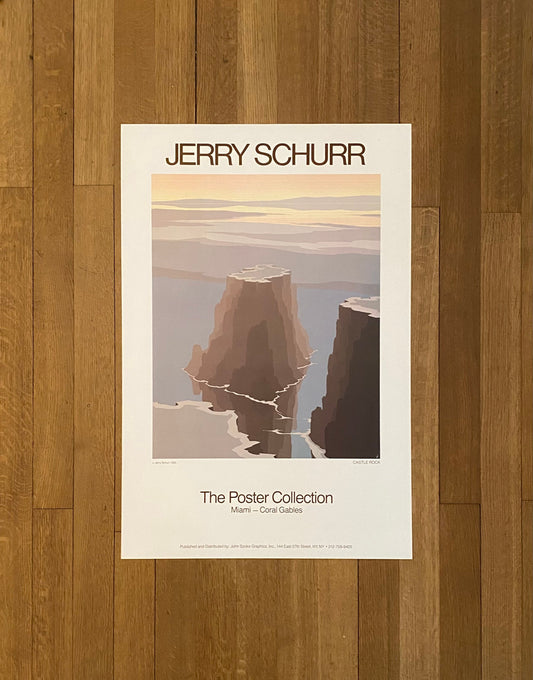 Jerry Schurr original art poster - 24.0"×36.2" (61×92cm)