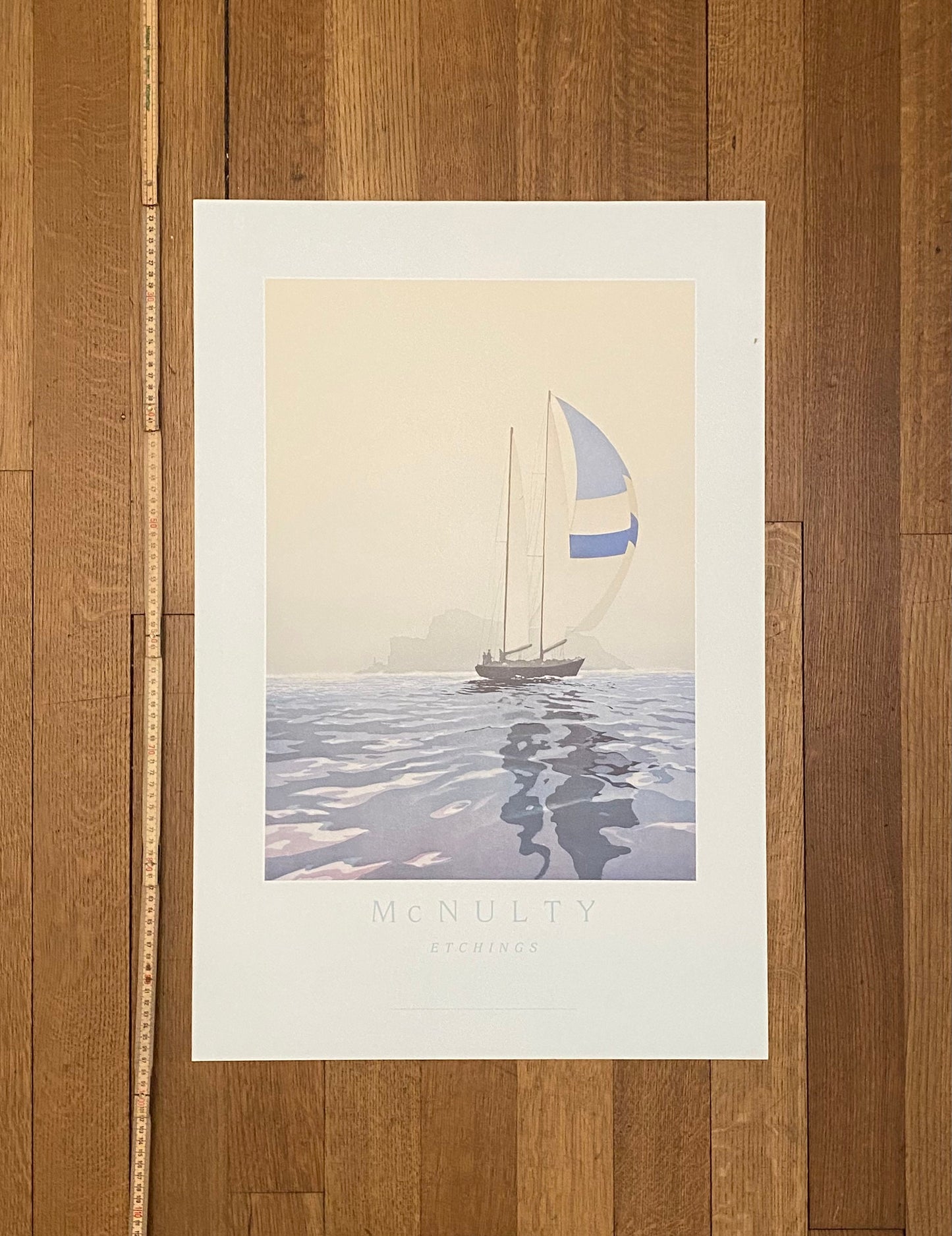 John McNulty original art poster - 20.1"×30.1" (51×76.5cm)