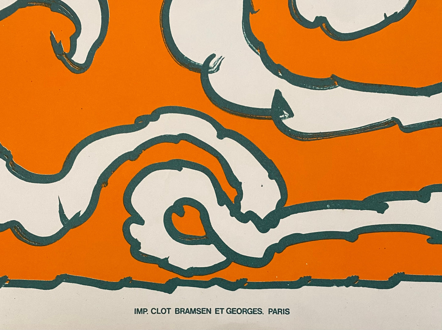 Alechinsky art exhibition poster - 22.8"×31.5" (58×80cm)