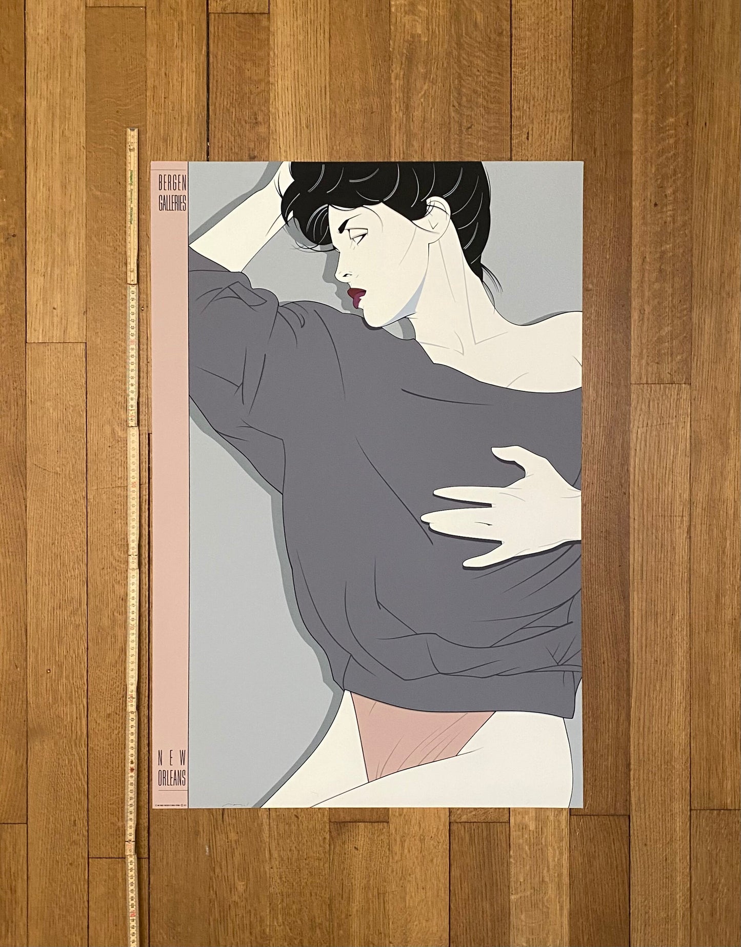 Patrick Nagel original art poster - 24.0"×36.0" (61×91.5cm)