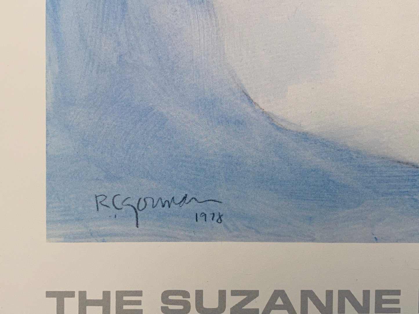 R. C. Gorman original art poster - 25.0"×18.1" (63.5×46cm)