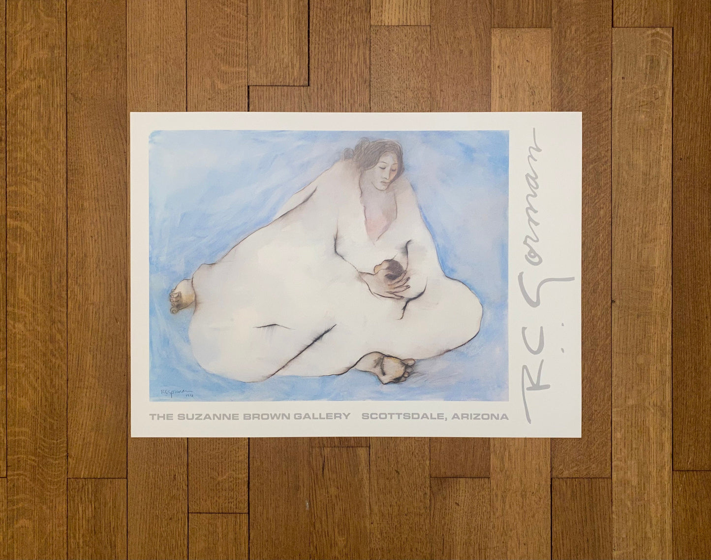 R. C. Gorman original art poster - 25.0"×18.1" (63.5×46cm)