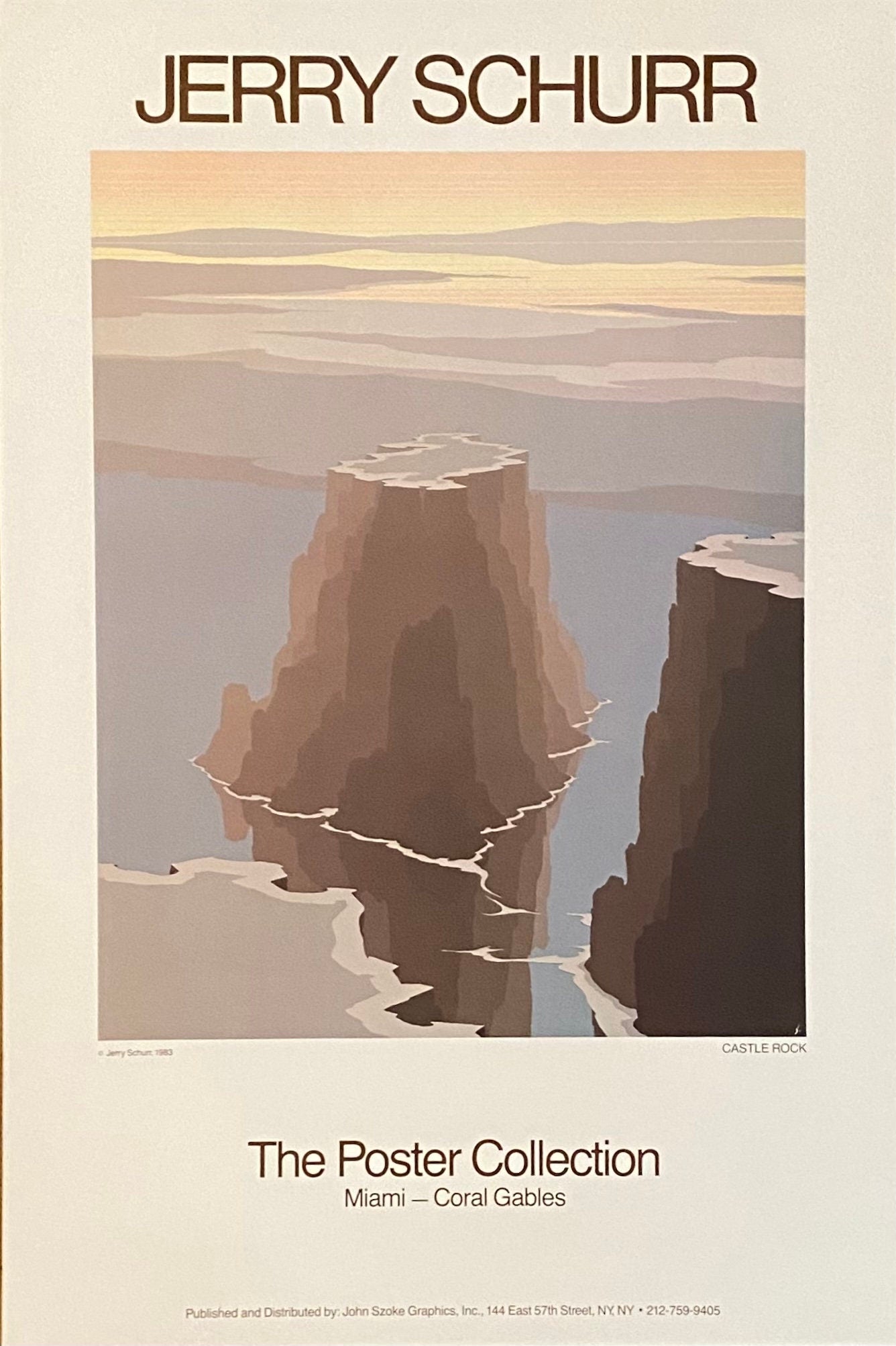 Jerry Schurr original art poster - 24.0"×36.2" (61×92cm)