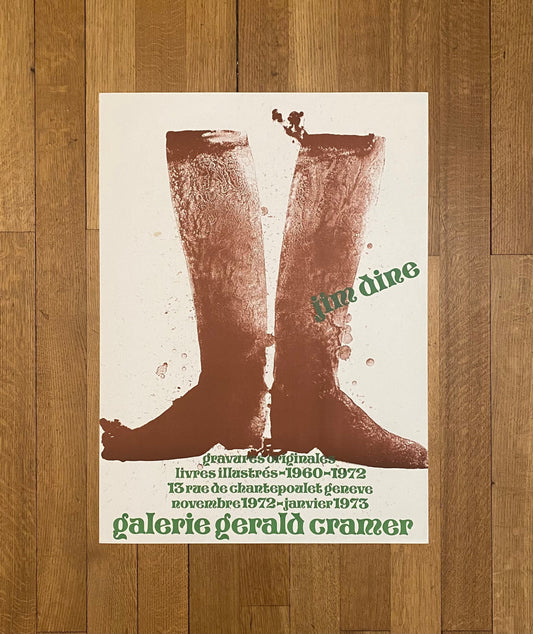 Jim Dine original art Poster - 21.9"×29.9" (55.5×76cm)