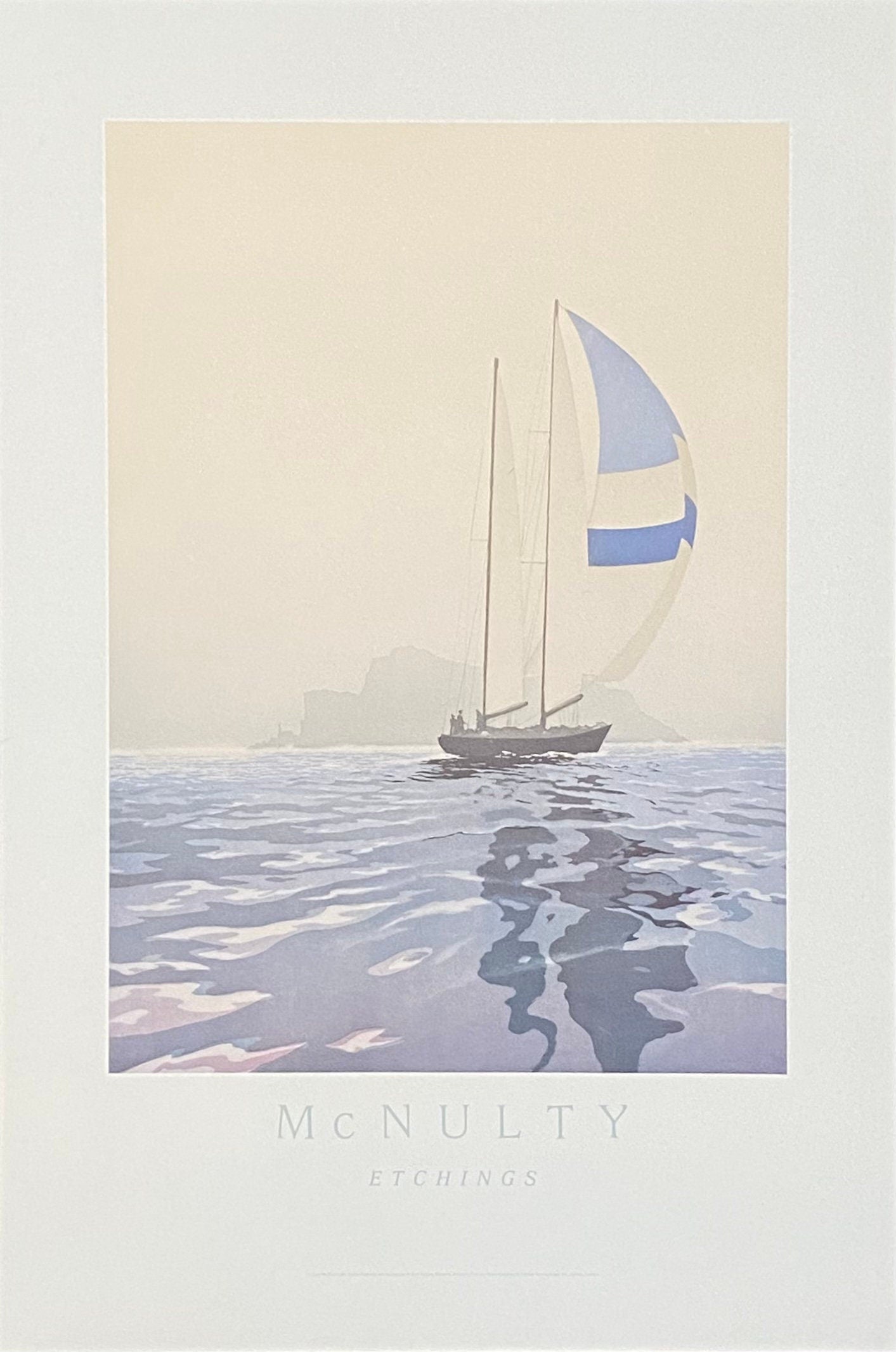 John McNulty original art poster - 20.1"×30.1" (51×76.5cm)
