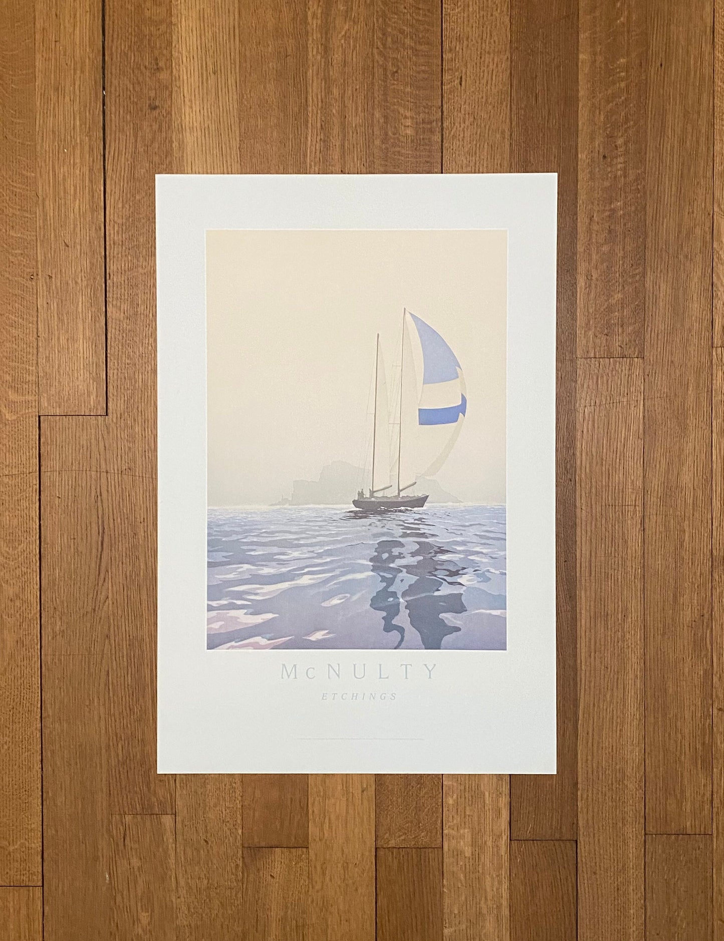 John McNulty original art poster - 20.1"×30.1" (51×76.5cm)
