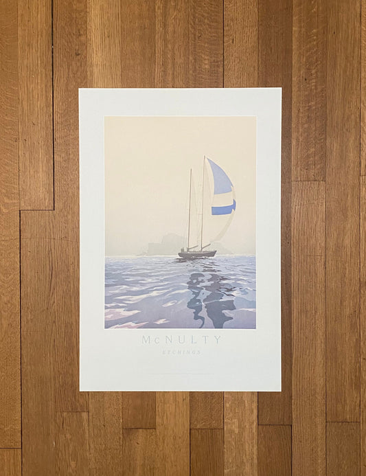 John McNulty original art poster - 20.1"×30.1" (51×76.5cm)