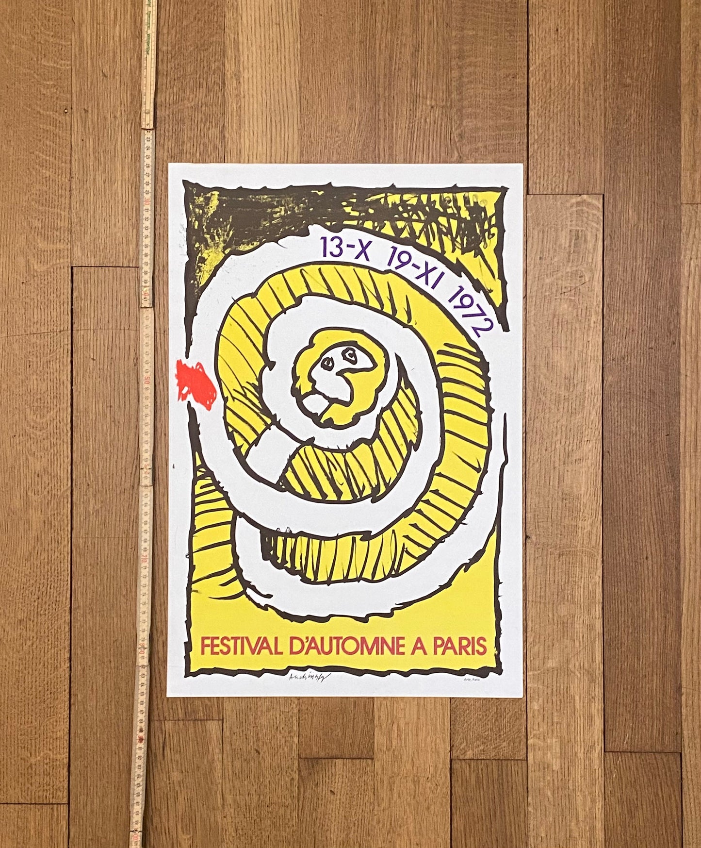 Alechinsky art exhibition poster - 15.7"×23.6" (40×60cm)