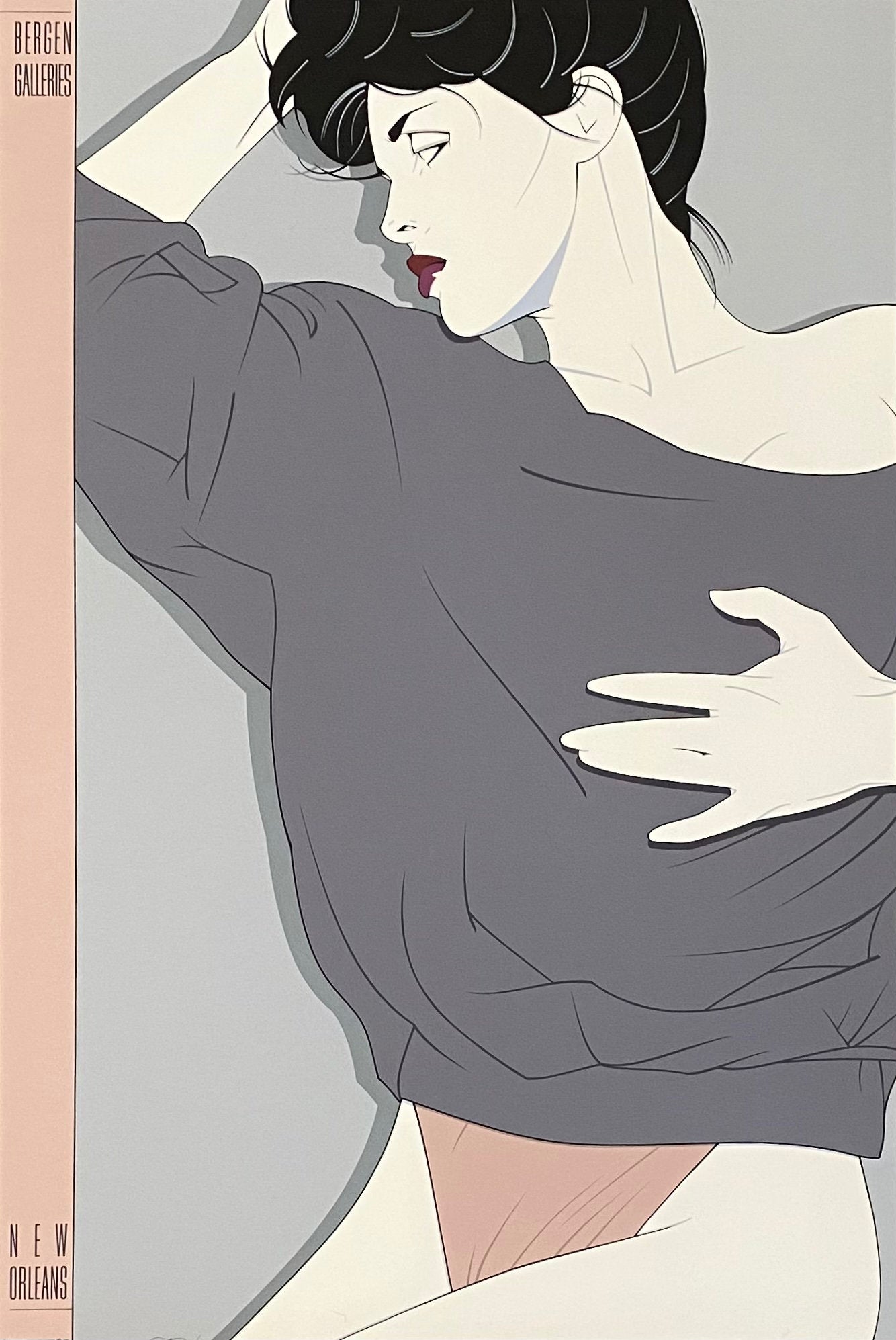 Patrick Nagel original art poster - 24.0"×36.0" (61×91.5cm)