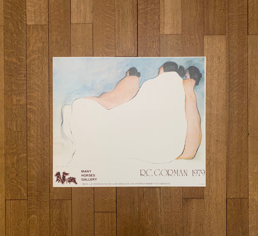 R. C. Gorman original art poster - 23.2"×19.7" (59×50cm)