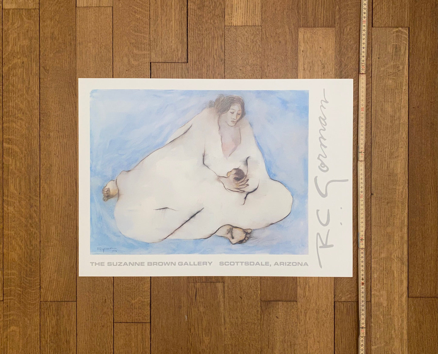 R. C. Gorman original art poster - 25.0"×18.1" (63.5×46cm)